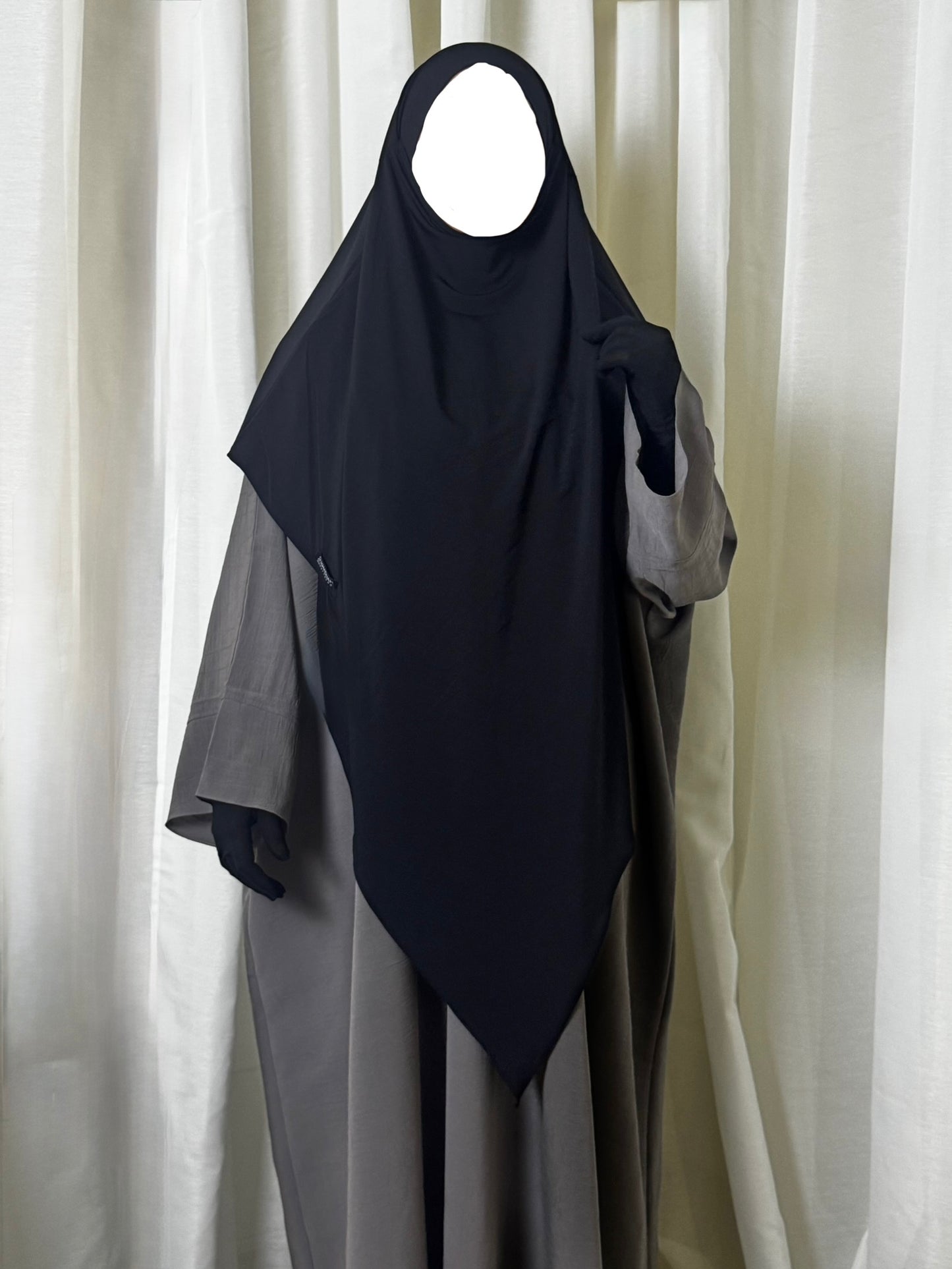 Jersey Khimar - Black