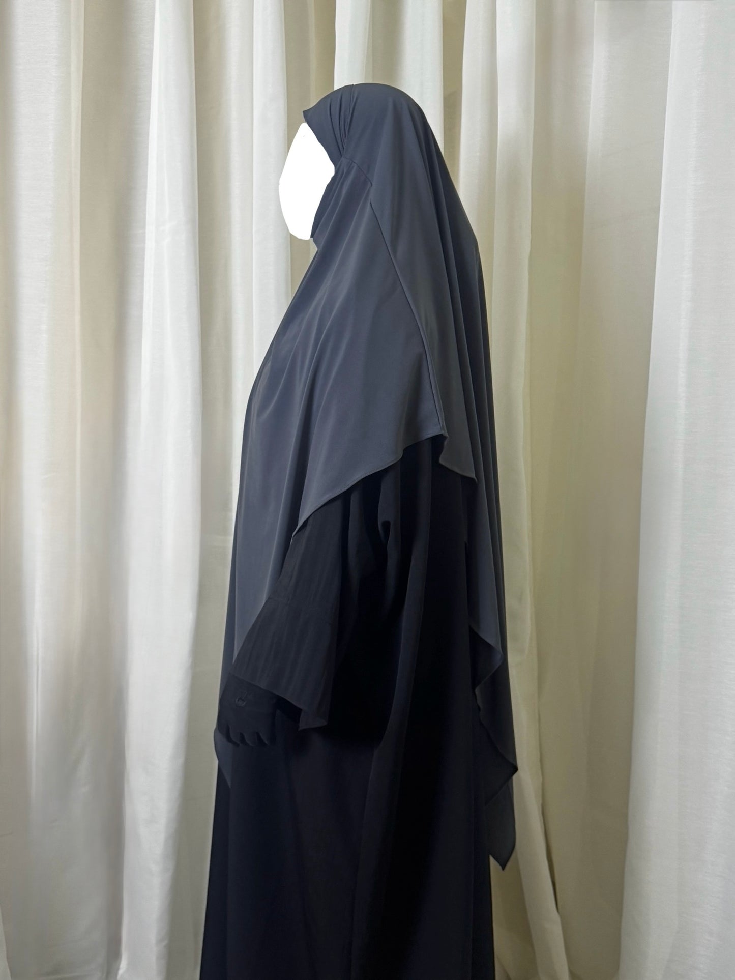 Jersey Khimar - Grey