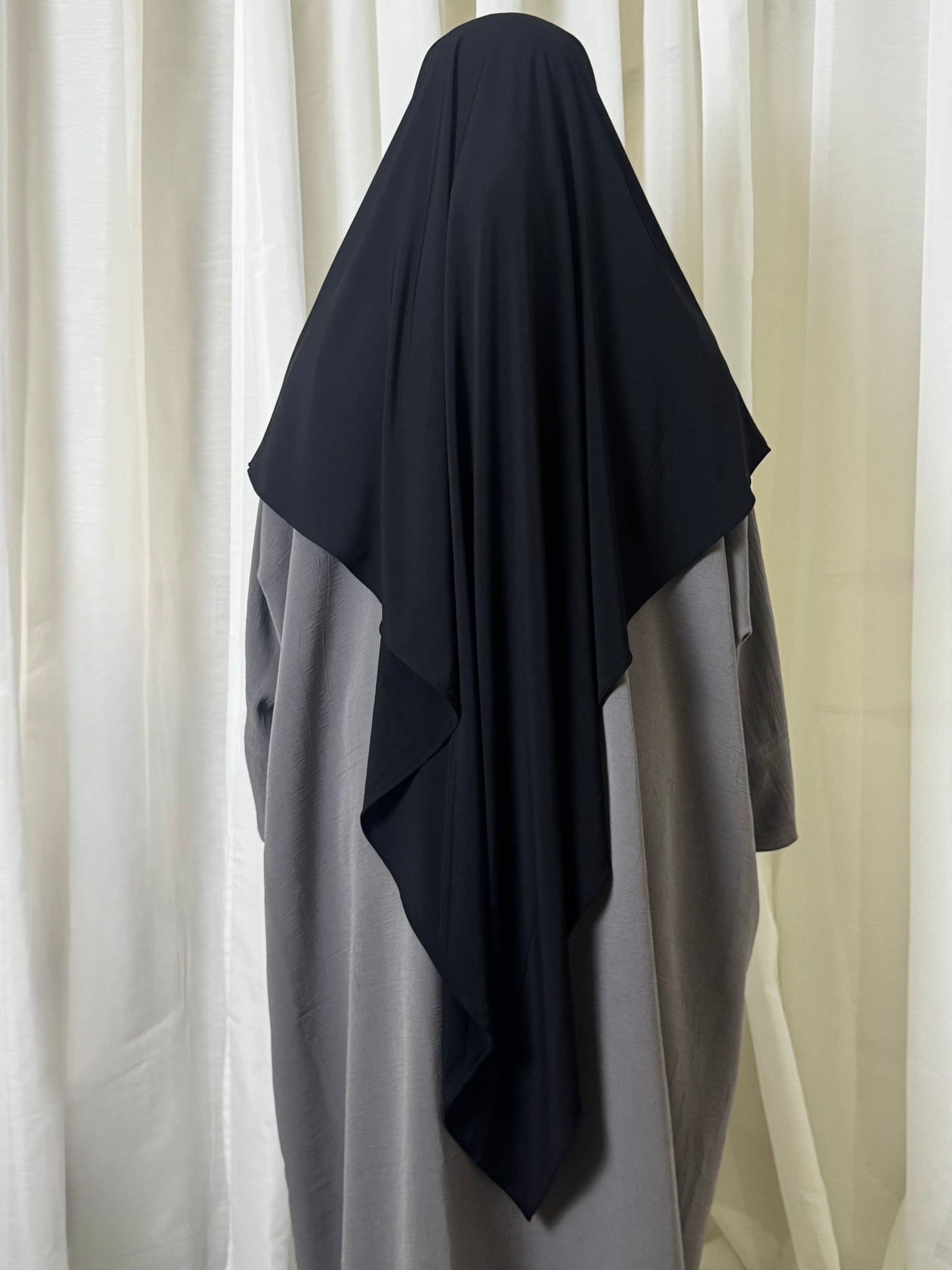 Jersey Khimar - Black