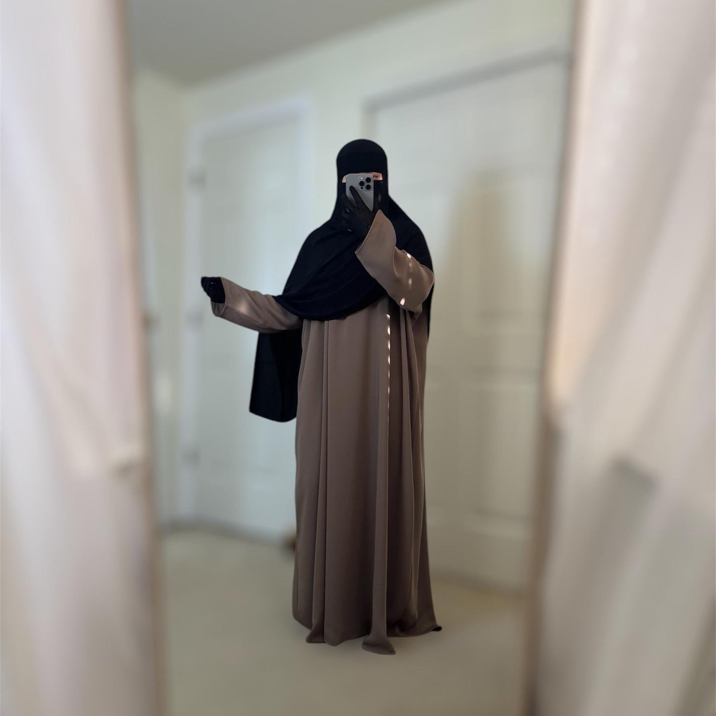 Saudi Style Abaya Nida Abaya