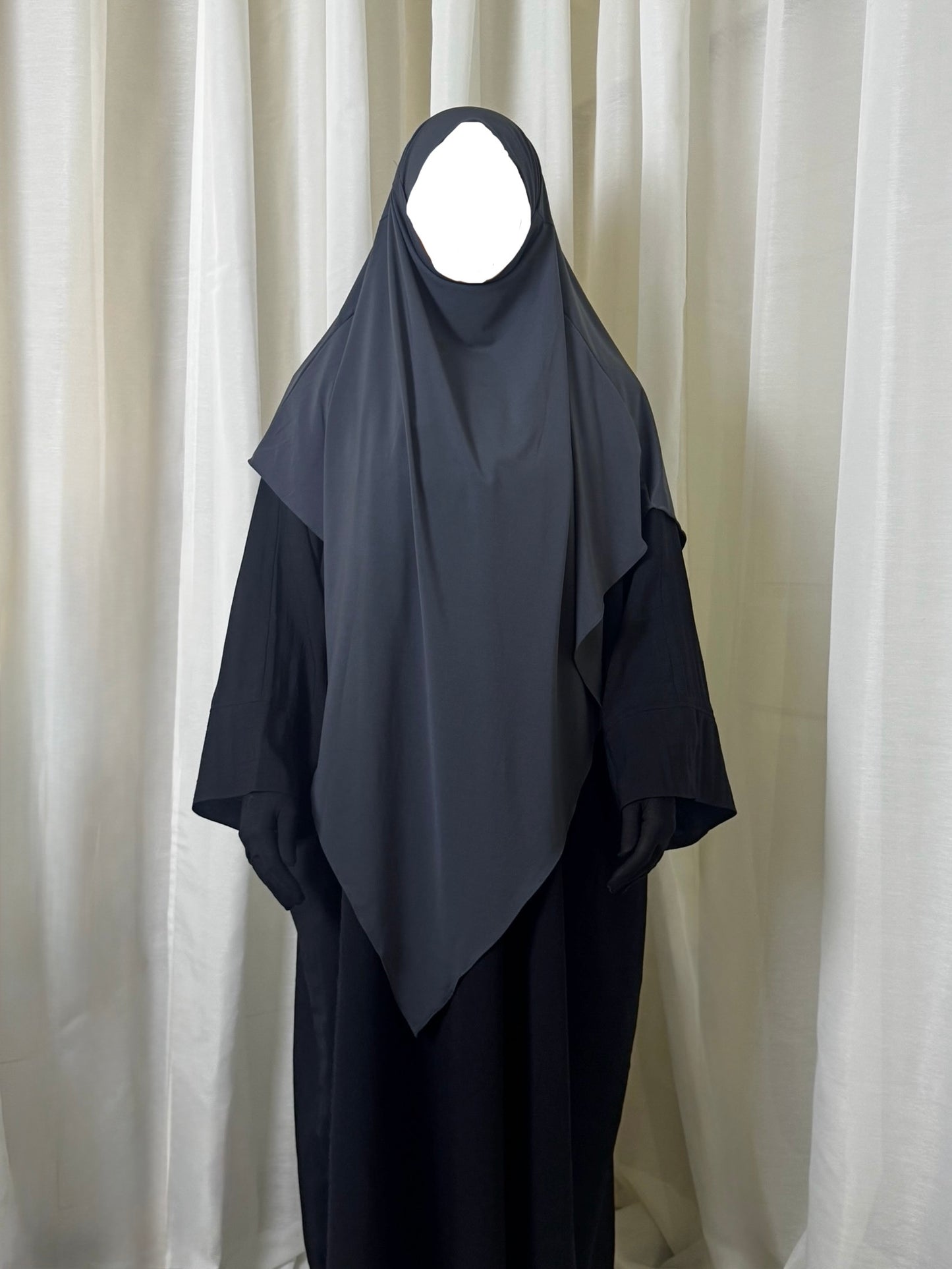 Jersey Khimar - Grey