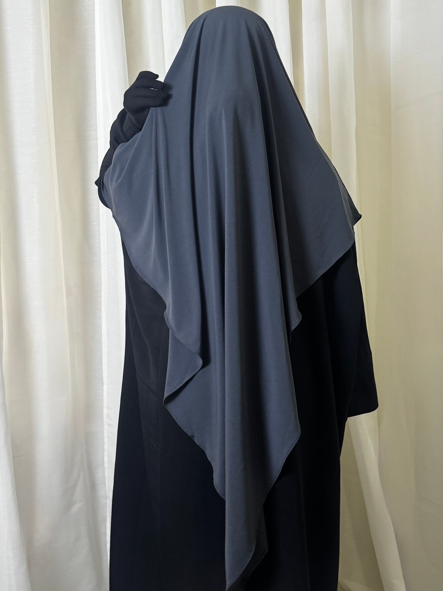 Jersey Khimar - Grey