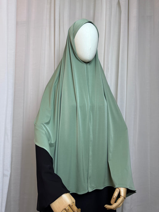 Instant Jersey Wrap Hijab - Sage Green