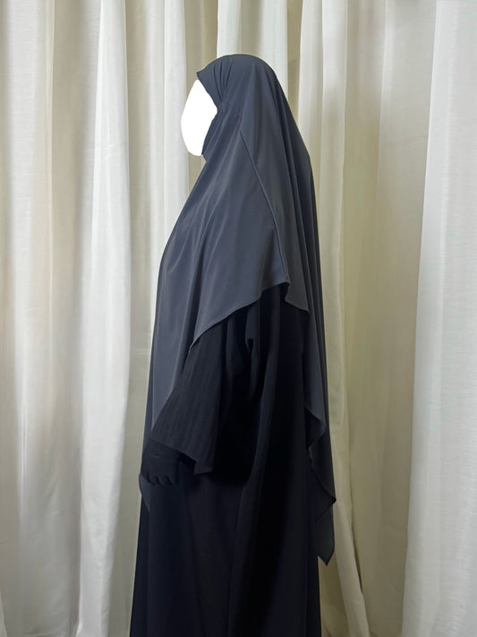 Jersey Khimar - Grey