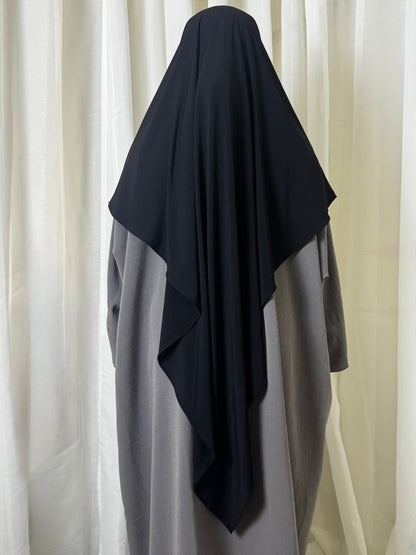 Jersey Khimar - Black
