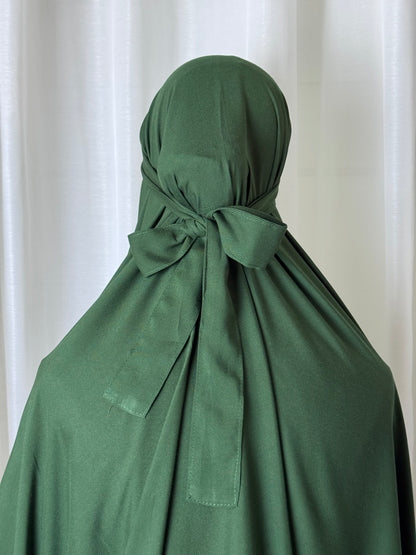 Plain Rayon Prayer Set - Army Green