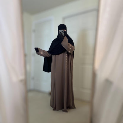 Saudi Style Abaya Nida Abaya