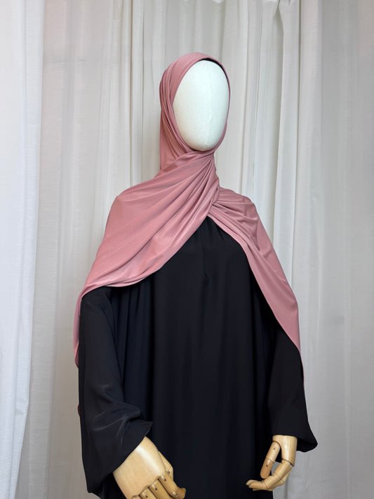 Instant Jersey Wrap Hijab - Pink