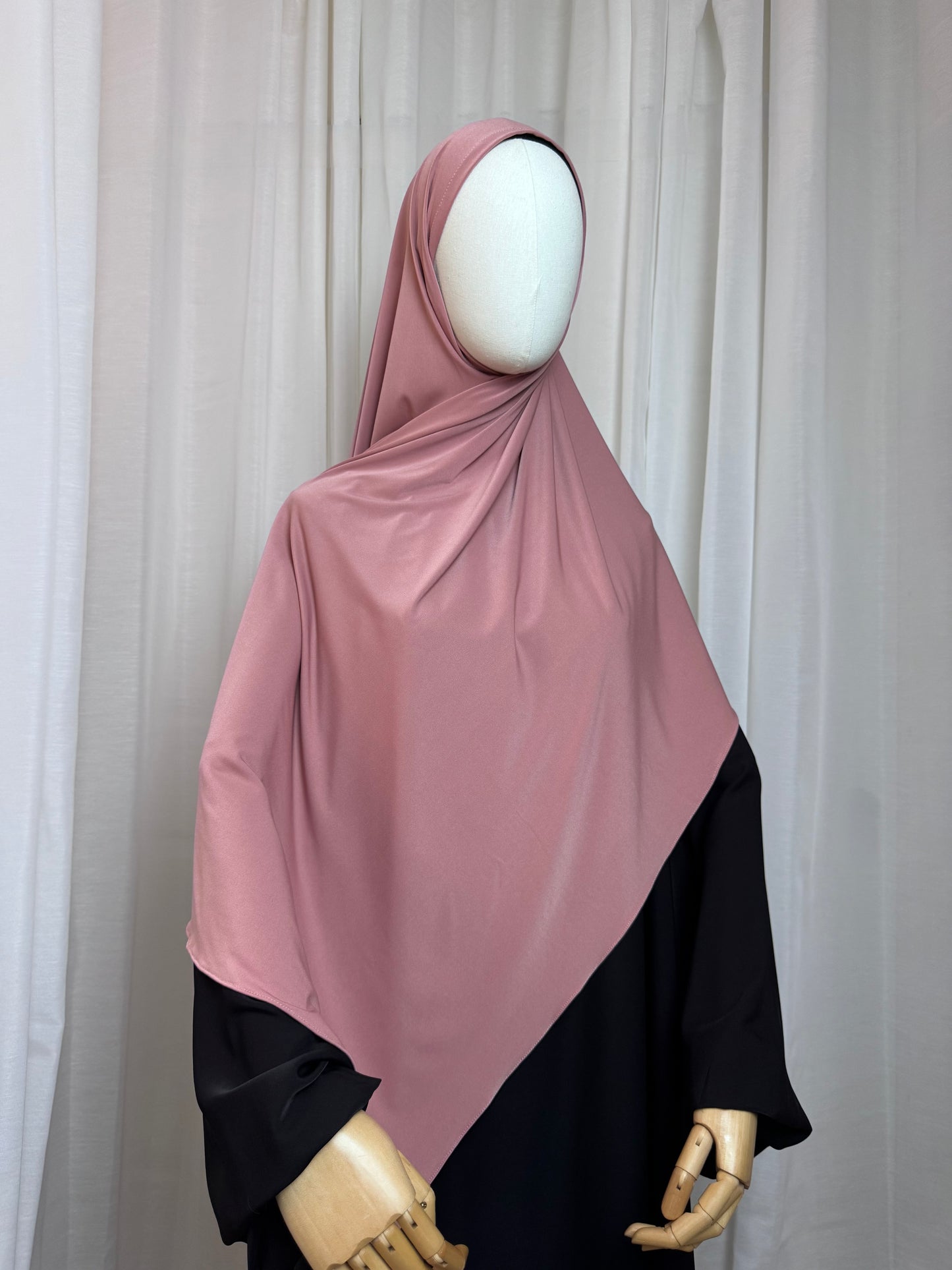 Instant Jersey Wrap Hijab - Pink