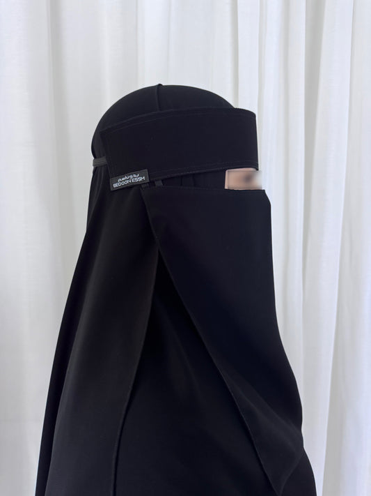 Basic Saudi Niqab + Clip